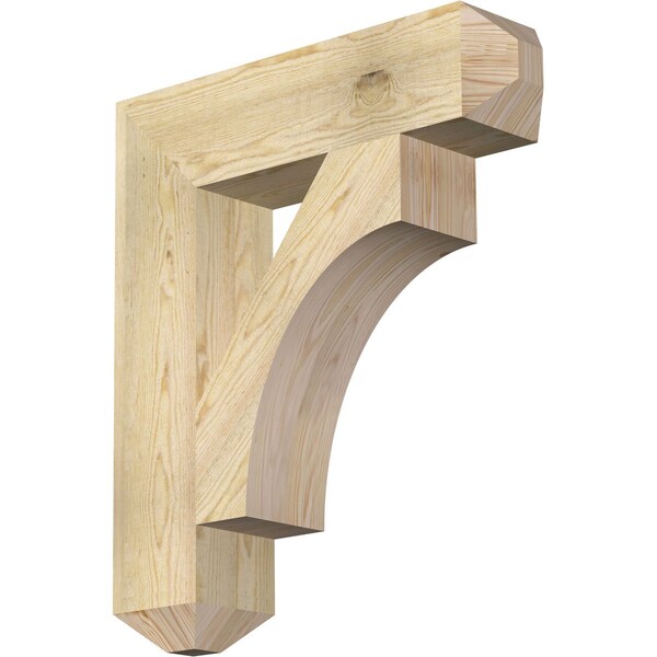 Ekena Millwork Westlake Craftsman Rough Sawn Bracket, Douglas Fir, 6"W x 26"D x 30"H BKT06X26X30WTL04RDF - main